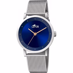 Montre Lotus Trendy 18790/2 acier femme bleu