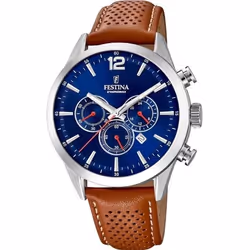 Montre Festina Timeless Chronograph F20542/3 cuir