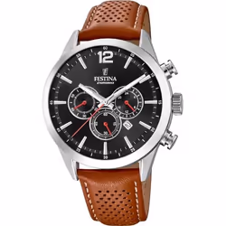 Montre Festina Timeless Chronograph F20542/6 cuir