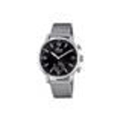 Montre connectée Lotus Hybrid Steel Cadran noir Bracelet maille 18803/3