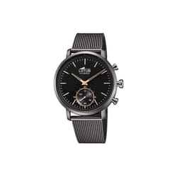 montre homme Lotus Hybrid 18806/1 acier gris