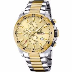 Montre Festina Chrono Sport F20562/1 acier bicolore