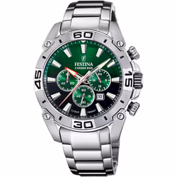 Montre vélo Festina Chrono F20543/3 acier vert