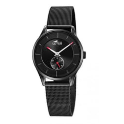 Montre Lotus Minimalist 18821/1 femme acier noir