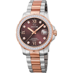 Montre Jaguar Femme J894/2 zircons bicolores