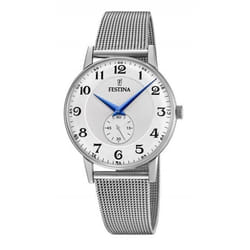 Montre Festina Classic acier F20568/1 acier homme