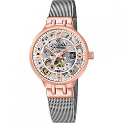 Montre Femme - FESTINA - F20581/1 - Automatique - Acier Milanais - Chic