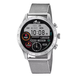 Lotus Smartime 44 mm Numérique Écran tactile Gris, Argent