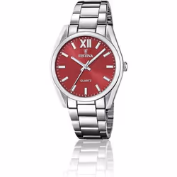 Montre Festina Boyfriend F20622/B acier femme rouge
