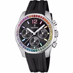 Festina Boyfriend F20610/3 montre pour femme en silicone