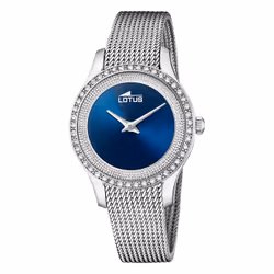 Montre Lotus Bliss 18826/2 acier zircons femme