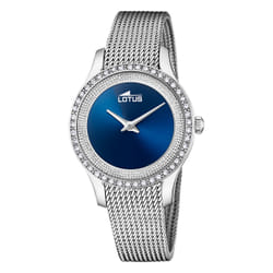 Montre Lotus Bliss 18826/2 acier zircons femme