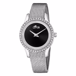 Montre Lotus Bliss 18826/3 acier zircons femme