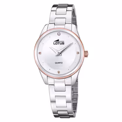 Montre Lotus Trendy 18795/1 acier femme zircone