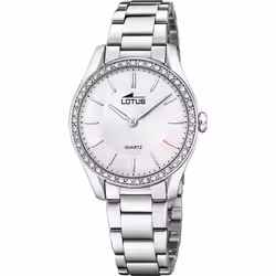 Montre Lotus Bliss 18796/1 acier femme zircons