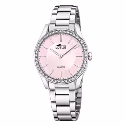 Montre Lotus Bliss 18796/2 acier femme zircons