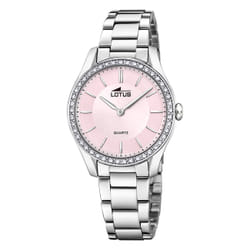 Montre Lotus Bliss 18796/2 acier femme zircons