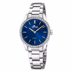 Montre Lotus Bliss 18796/3 acier femme zircons