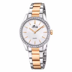 Montre Lotus Bliss 18798/1 acier femme zircons