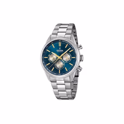 Montre Festina Timeless Chronographe F16820/C acier