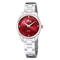 Montre Lotus Trendy 18795/6 acier femme zircone