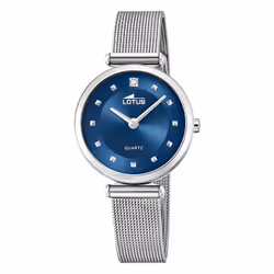Montre Lotus Bliss 18793/3 acier femme bleu