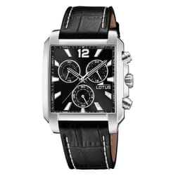 Montre Lotus Chrono 18851/4 homme acier et cuir