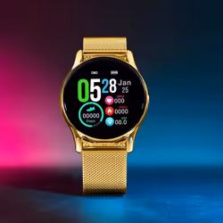 Lotus Smartime 39 mm Numérique Écran tactile Or