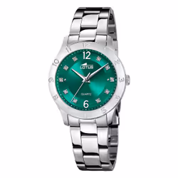 Montre Lotus Bliss 18569/C acier femme zircons