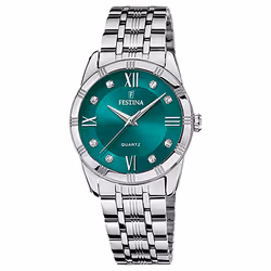 Festina Montre Homme F16940/F Vert Argenté
