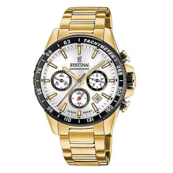Montre Festina Timeless Chronograph F20634/1 acier