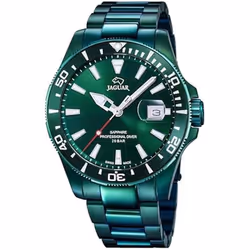 Jaguar Executive J988/1 Montre de plongée en acier pour homme