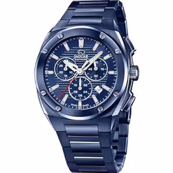 Jaguar Executive J991/1 Montre pour homme en acier bleu