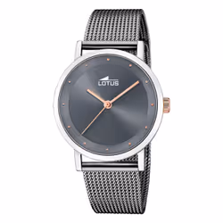 Montre Lotus Trendy 18878/3 acier femme noir