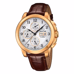 Montre Jaguar Automatic J977/1 plaquée or pour homme