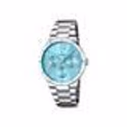 Montre - FESTINA - F16716/4 - Acier - Nacré bleu - Étanche 5 Atm