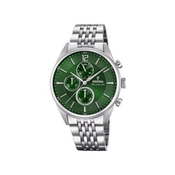 Festina Montre Homme F20285/8 Vert Argenté