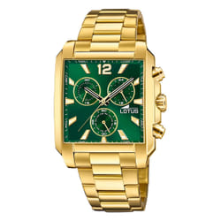 Montre Lotus Chrono 18853/3 homme acier champagne