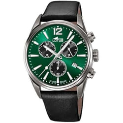 montre homme Lotus Chrono 18683/4 acier et cuir
