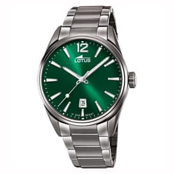 Montre Lotus Chrono 18684/4 homme acier vert