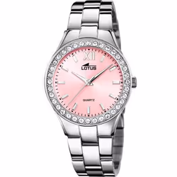 Montre Lotus Bliss 18883/2 acier femme zircons