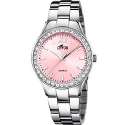 Montre Lotus Bliss 18883/2 acier femme zircons