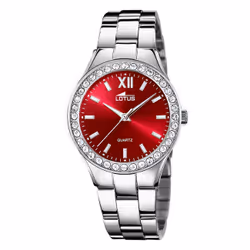Montre Lotus Bliss 18883/6 acier femme zircons