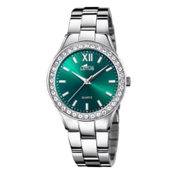 Montre Lotus Bliss 18883/7 acier femme zircons
