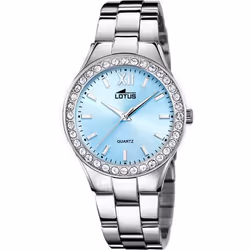 Montre Lotus Bliss 18883/3 acier femme zircons