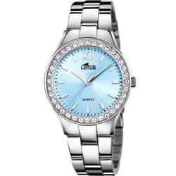 Montre Lotus Bliss 18883/3 acier femme zircons