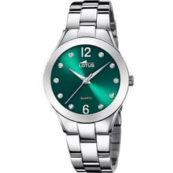 Montre Lotus Bliss 18884/7 acier femme zircons