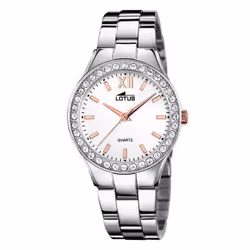 Montre Lotus Bliss 18883/1 acier femme zircons