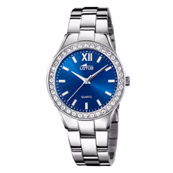 Montre Lotus Bliss 18883/5 acier femme zircons