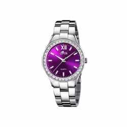 Montre Lotus Bliss 18883/8 acier femme zircons